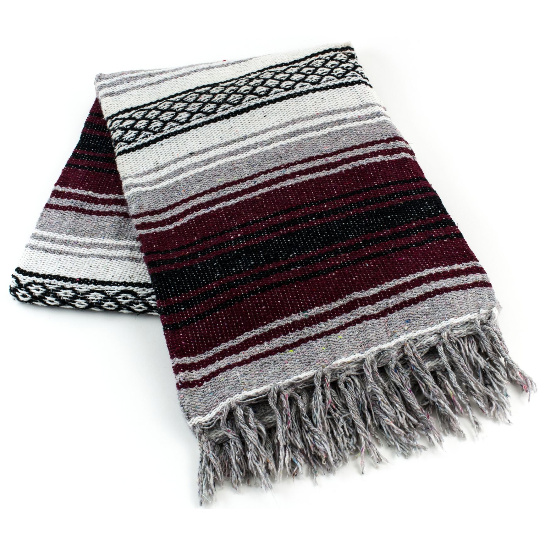 Burgundy Mexican Blanket Questions & Answers