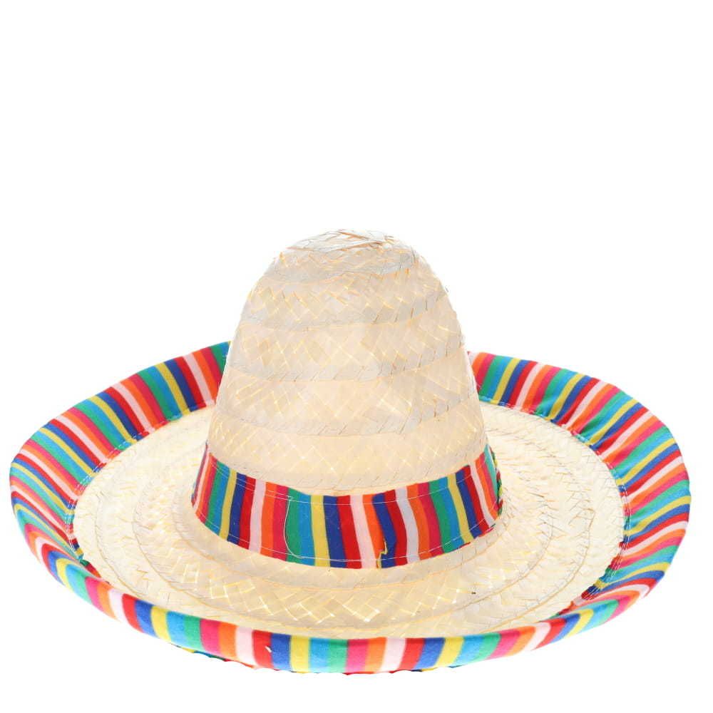 Adult Rainbow Edge Sombrero Questions & Answers