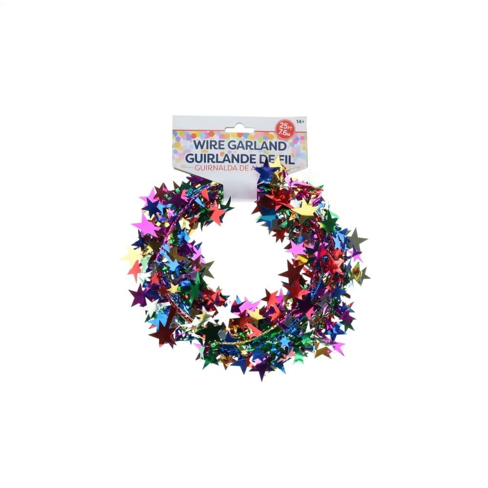 Multicolor Star Wire Garland 25' Questions & Answers